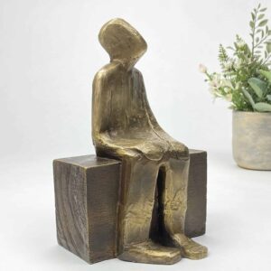 Nye horisonter - drøm bare stort - ægte bronze