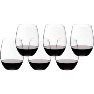 O Wine Tumbler Cabernet/Merlot vinglas 6-pak 20-års jubilæum