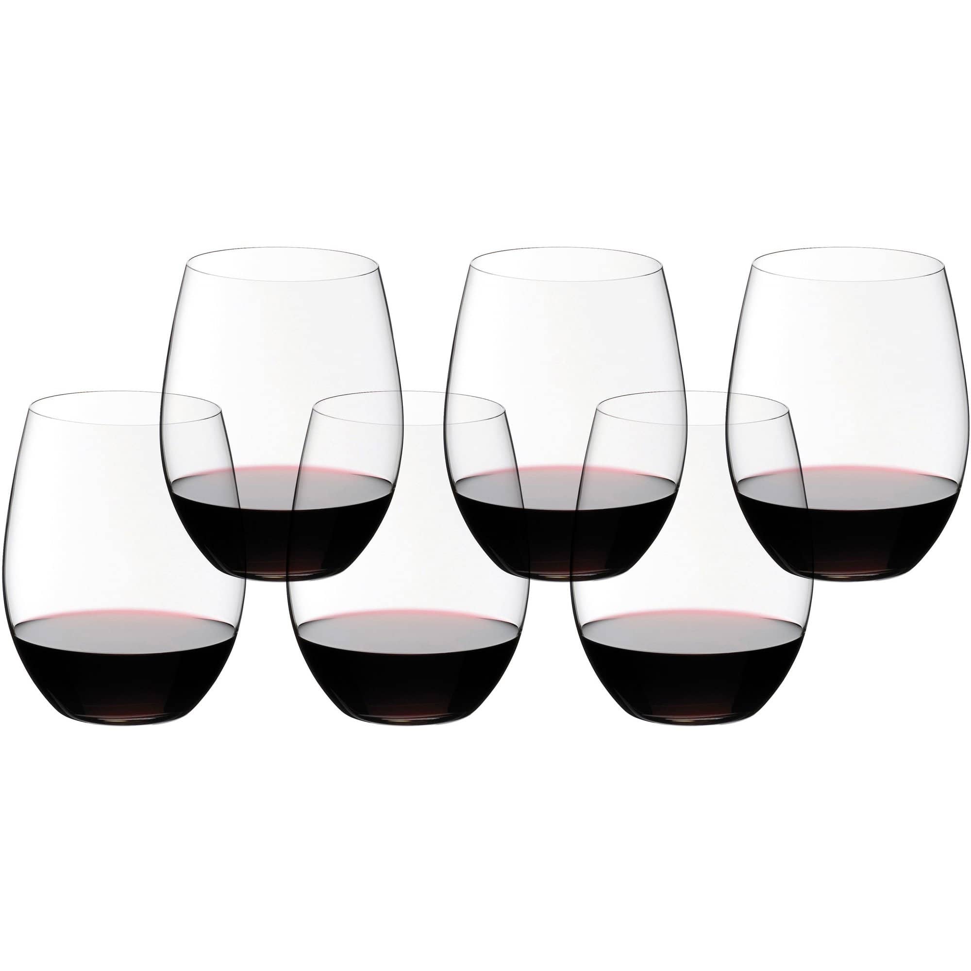 O Wine Tumbler Cabernet/Merlot vinglas 6-pak 20-års jubilæum