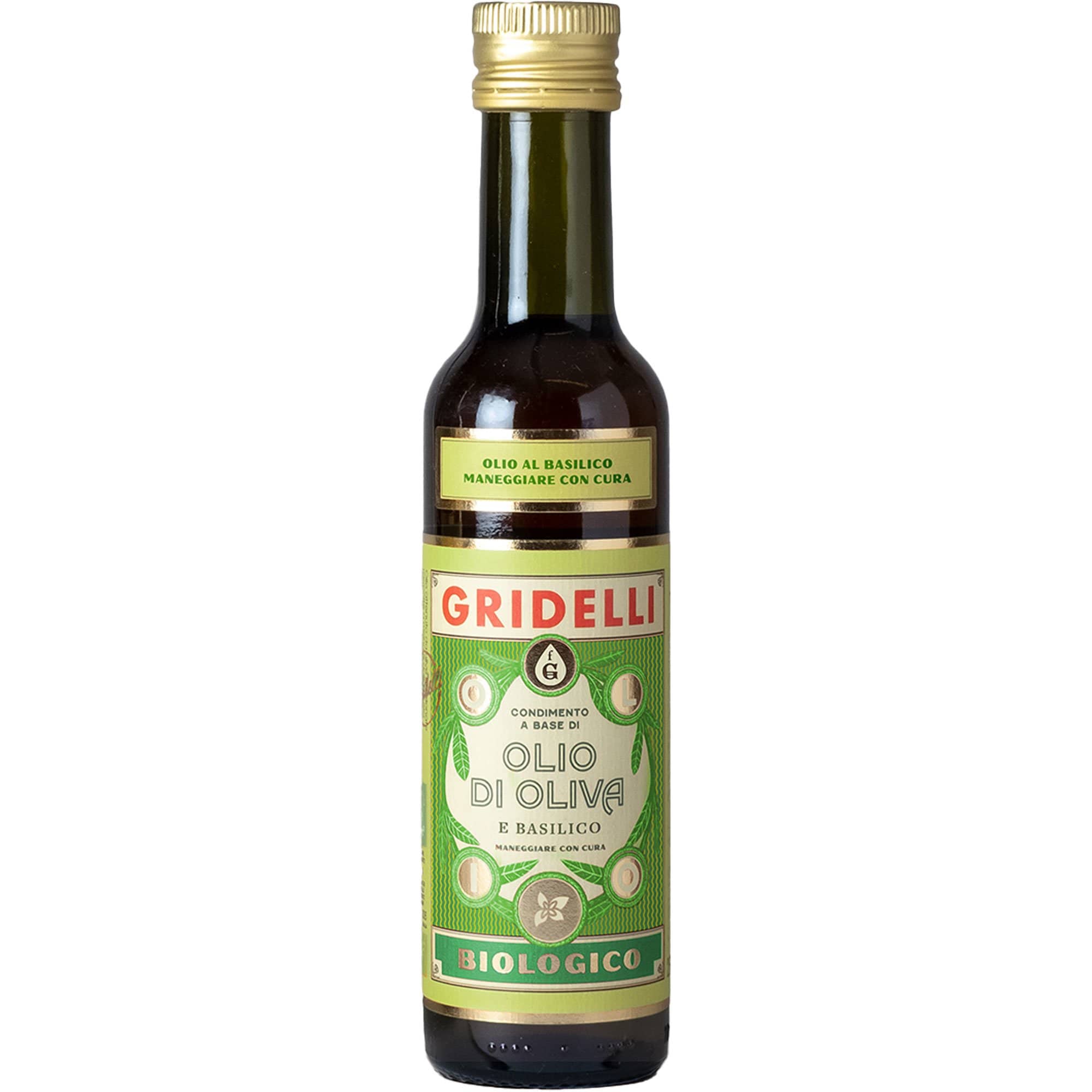Olio Di Oliva E Basilico olivenolie med basilikum 250 ml