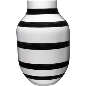 Omaggio vase sort 30,5 cm.