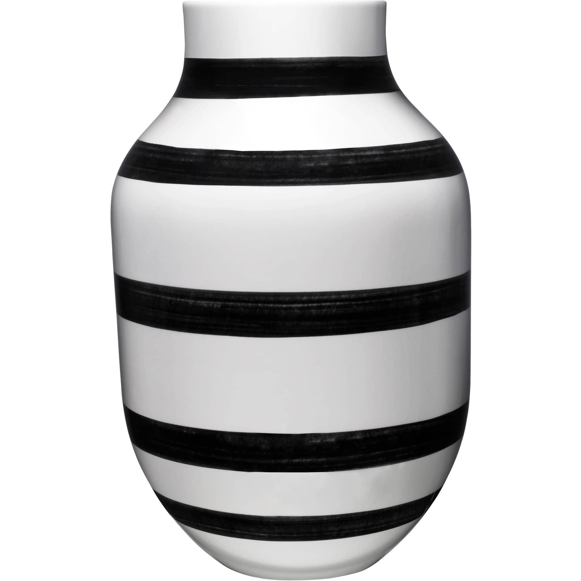 Omaggio vase sort 30,5 cm.