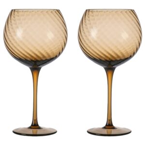 Opacity vinglas 47 cl, 2-pack, brun