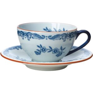 Ostindia kaffekop med underkop 16 cl