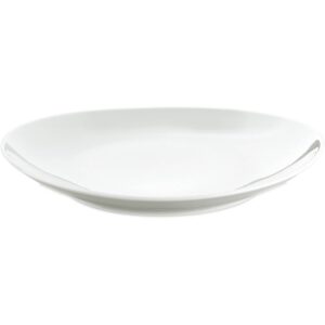 Oval steaktallerken, lille 23 x 20,5 cm.
