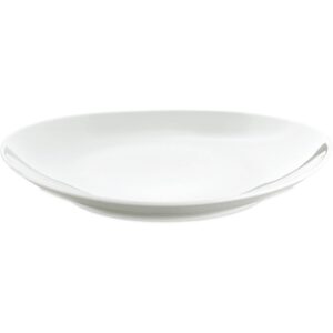 Oval steaktallerken, stor 29,5 x 25,5 cm.