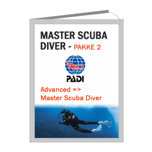 PADI Master Scuba Diver - Pakke 2