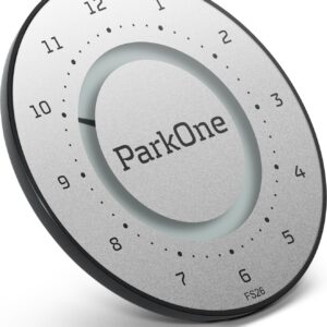 Parkone 2 Elektronisk P Skive - Fs26 - Parkeringsskive Sølv