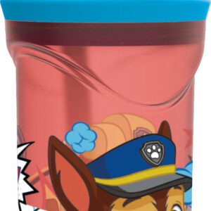 Paw Patrol - 3d Drikkeglas Til Børn - Med Sugerør Og Figur
