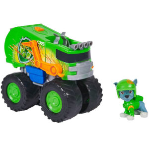 Paw Patrol Legetøjsbil - 15 cm - Rescue Wheels Skraldebil m. Roc