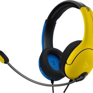Pdp - Lvl40 Gaming Stereo Headset Til Nintendo Switch Lite - Gul Blå
