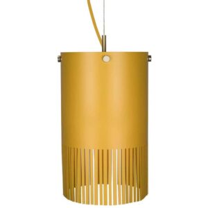 Pendant Fringe lampe, Gul