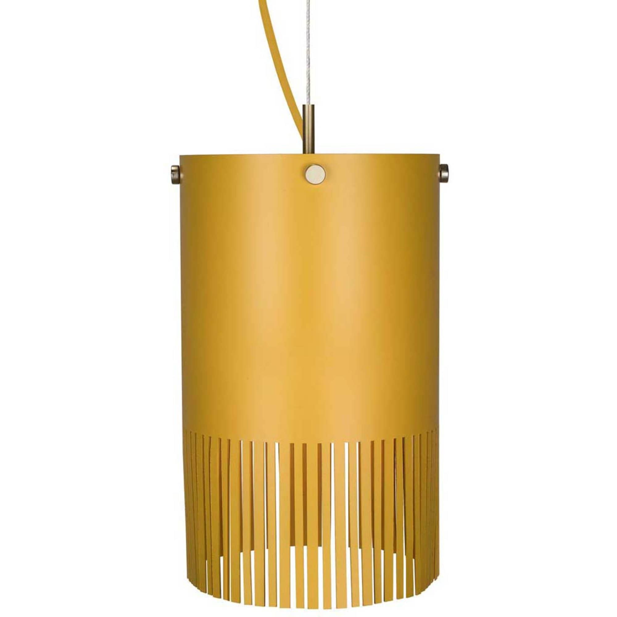 Pendant Fringe lampe, Gul