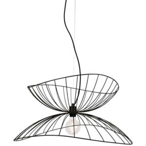 Pendant Ray 70 Lampe, Sort
