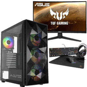 Perfekt Begynderpakke til Ny Gamer Komplet Gaming Setup Klar til Start