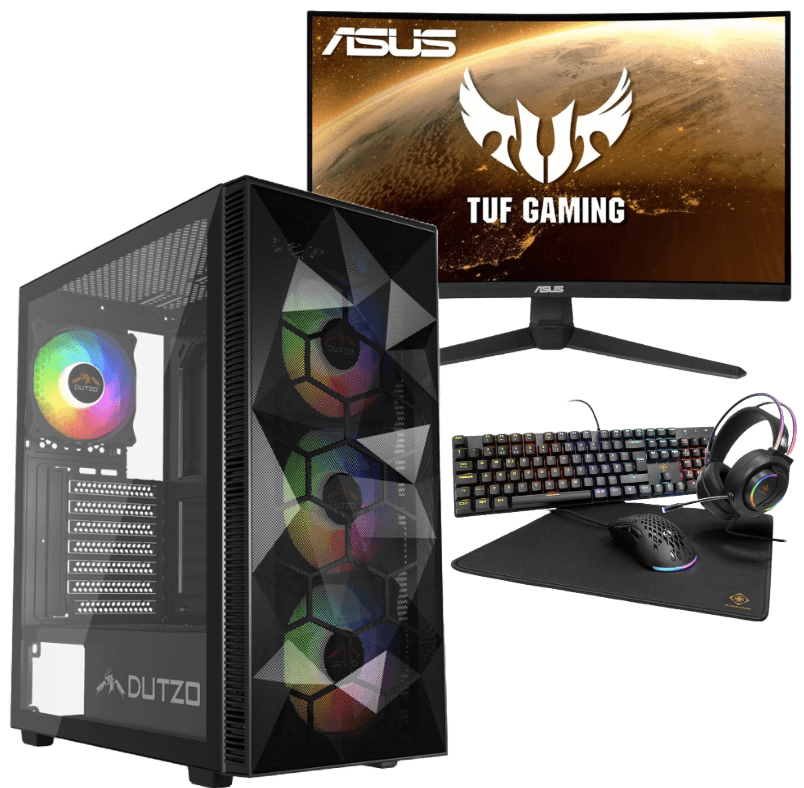 Perfekt Begynderpakke til Ny Gamer Komplet Gaming Setup Klar til Start