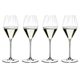 Performance champagneglas 4-pak