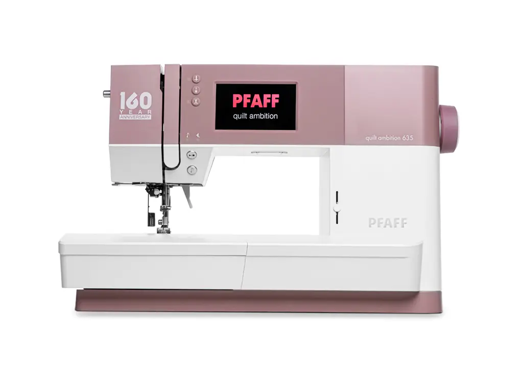 Pfaff Quilt Ambition 635 (160 Års Jubilæum)