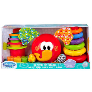 Playgro Gavesæt - Aktivitetslegetøj - Byg, Put & Stabel