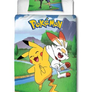 Pokemon - Adult Size 140 x 200 cm - Sengetøj