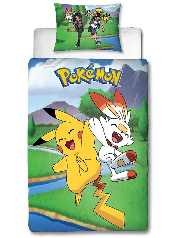 Pokemon - Adult Size 140 x 200 cm - Sengetøj