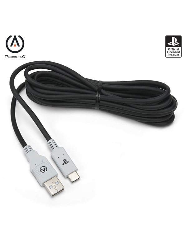 PowerA USB-C kabel til PlayStation 5 - Wired Charging cable for wireless game controller - Sony PlayStation 5