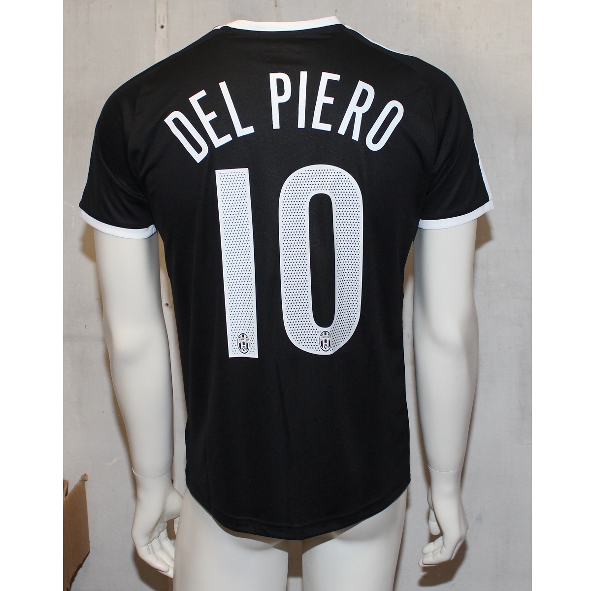 Puma Liga jersey - black - Qatar Airways - Del Piero 10-M