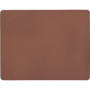Quadro bordsunderlägg cognac 43x35 cm.