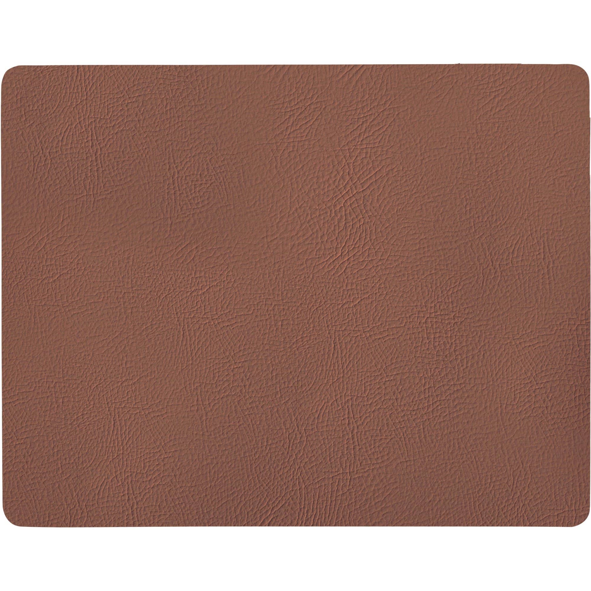 Quadro bordsunderlägg cognac 43x35 cm.