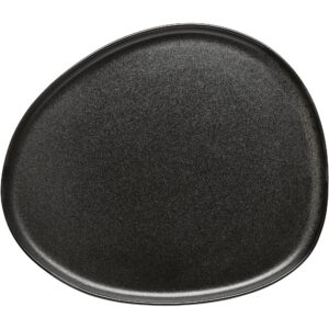 RAW Organic middagstallerken 29x25 cm, titanium black