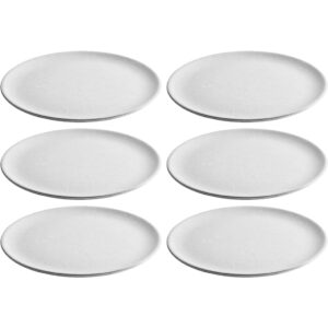 RAW desserttallerken, arctic white, 6 stk.