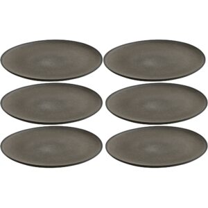 RAW frokosttallerken 23 cm, forest brown, 6 stk.