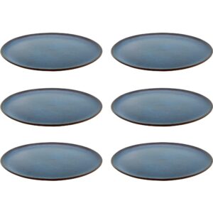 RAW frokosttallerken 23 cm, midnight blue, 6 stk.