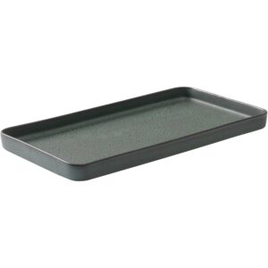 RAW rektangulær tallerken northern green 34x18 cm.