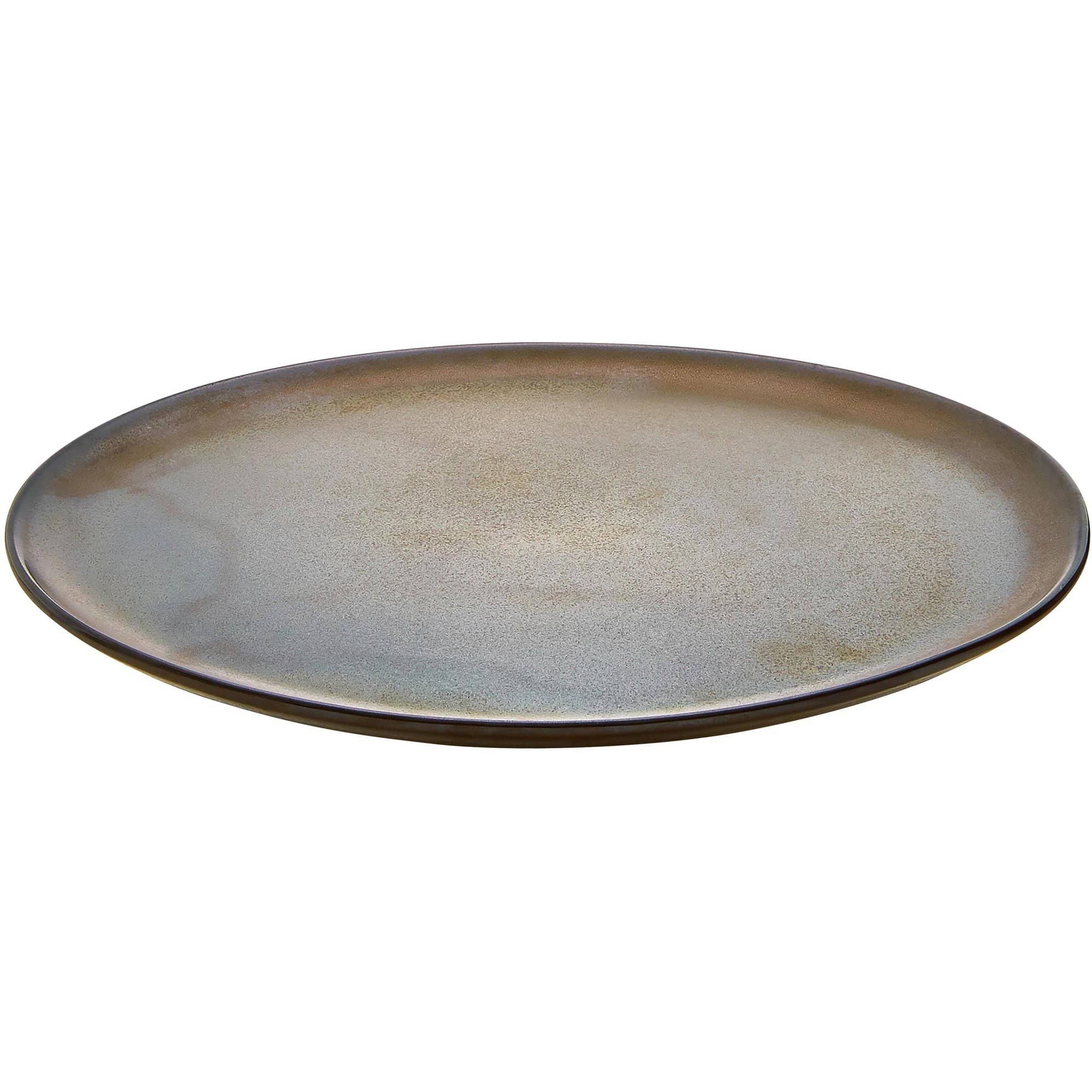 RAW tallerken, 23 cm, metallic brown