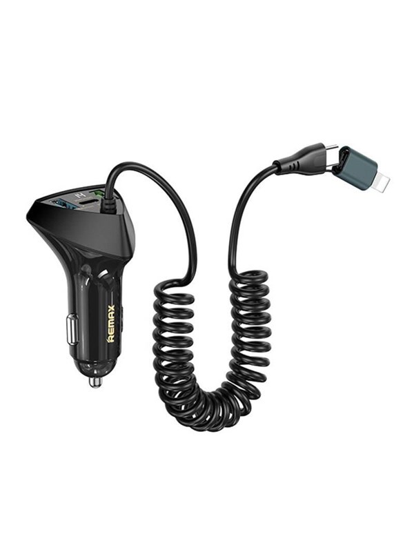 REMAX Cabled car charger RCC328 20V+22.5W PD+QC