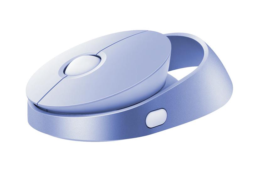 Rapoo Ralemo Air 1 - mus - multitilstand - 2.4 GHz, Bluetooth 3.0, Bluetooth 5.0 - lilla