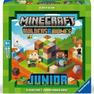 Ravensburger Minecraft - Builders And Biomes Brætspil - Junior