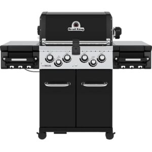 Regal 490 gasgrill, sort