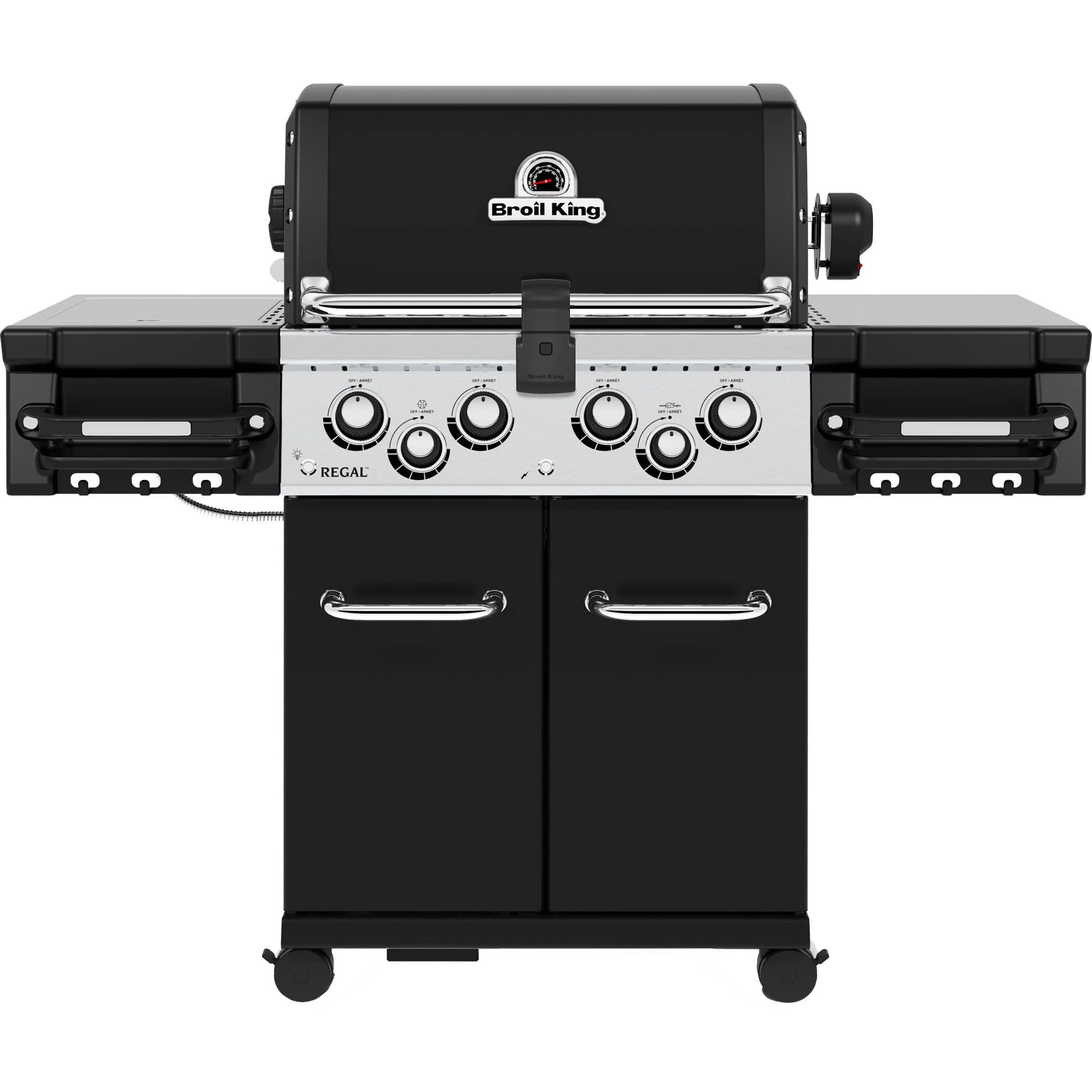 Regal 490 gasgrill, sort
