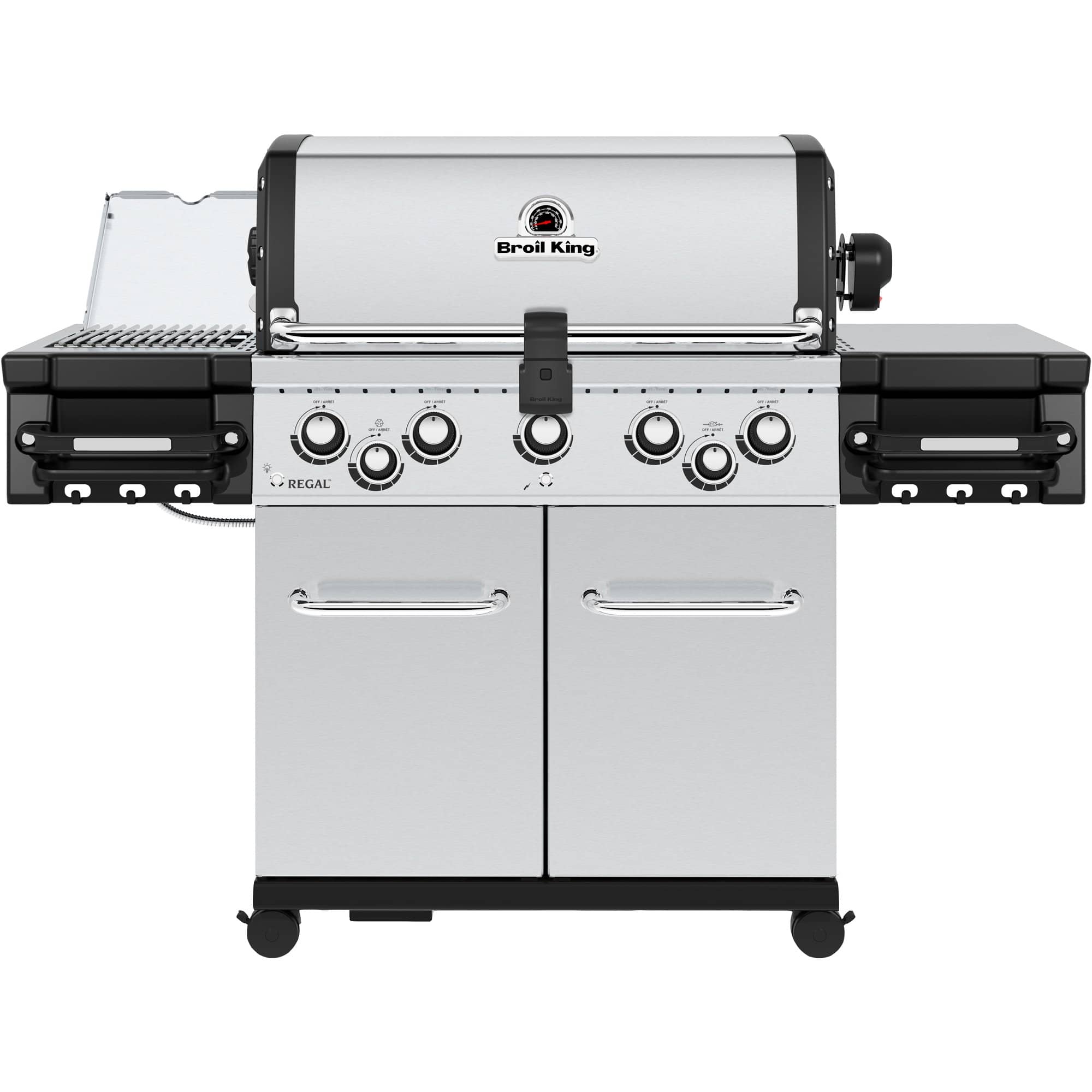 Regal S 590 IR gasgrill, sort