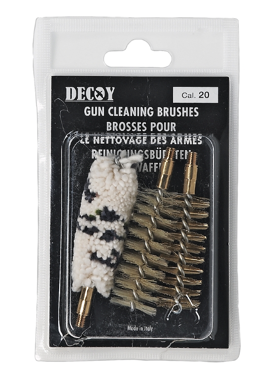 Rensebørster 3 stk fås i mange kalibre-7,62 mm