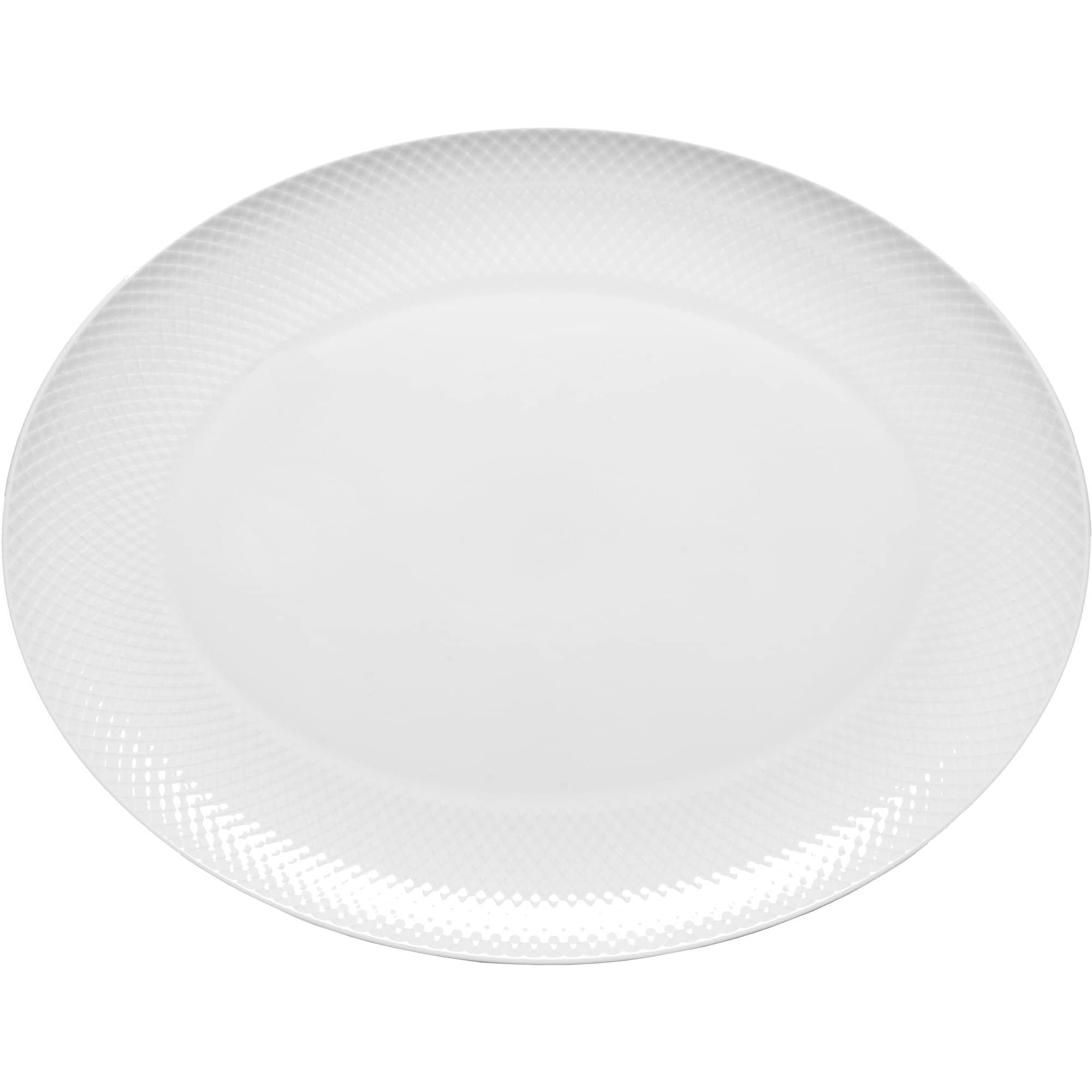 Rhombe Color Ovalt Serveringsfad 42x32 cm.