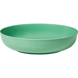 Rhombe serveringsskål 28 cm, grøn