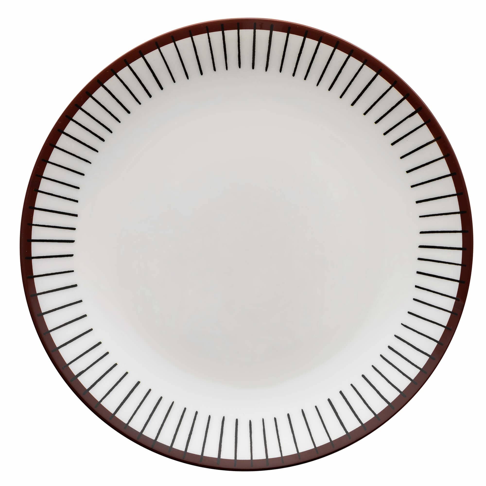 Ribb tallerken, 18 cm