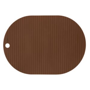 Ribbo dækkeserviet, caramel, pakke med 2
