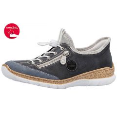 Rieker - Sneaker - 23-0605 - Blå - 38