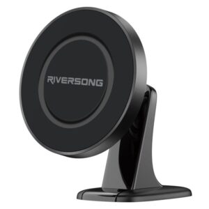 Riversong MagClip 03 Magnetic iPhone 12-15 Holder For Cars Black