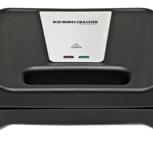 Rommelsbacher SWG 700 - toaster/grill - sort/rustfrit stål