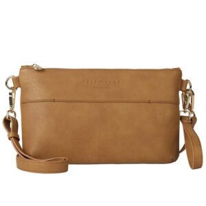 Rosemunde RBAndora Combi Clutch Nut Brown/Gold B0144-6634